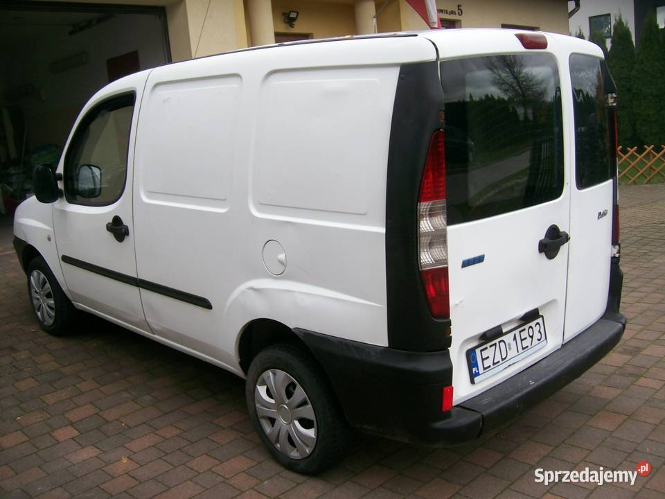 Fiat Doblo 19 D gotowy do pracy ładny łódzkie Łask