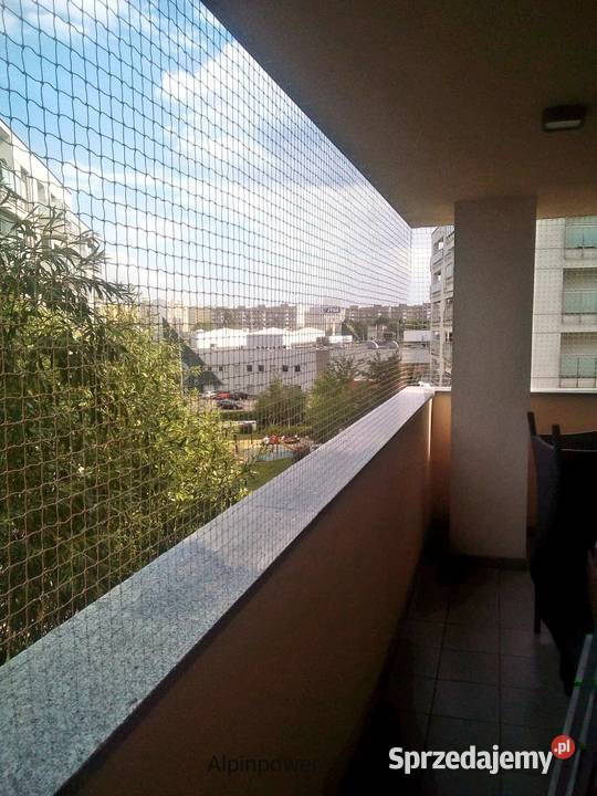 Siatka niewidoczna na balkon montaż Warszawa Pozostałe