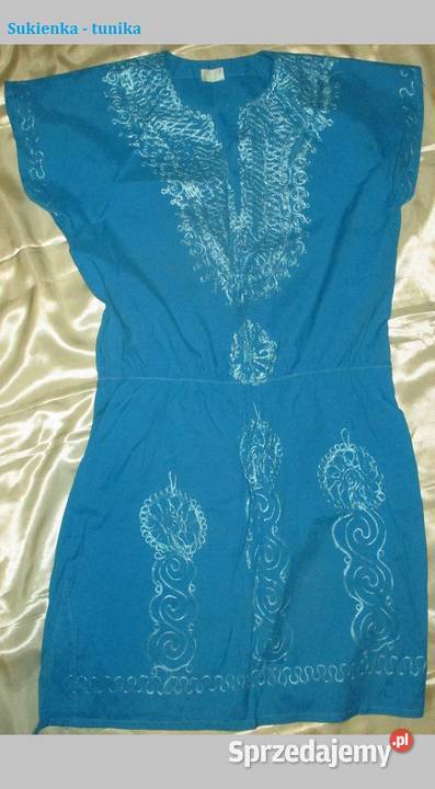 Sukienka tunika 40 turkus odzież Łódź