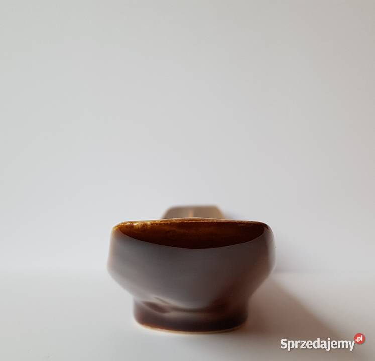 Świecznik Janusz Mirostowice porcelit PRL