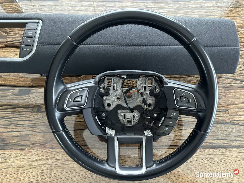 RR Evoque L538 kierownica skóra dekor deski Rok produkcji 2014 zachodniopomorskie Szczecin