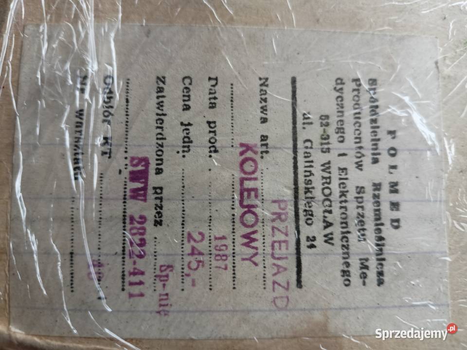 Kolejka Piko wagon PRL dodatki Pozostałe Rzeszów