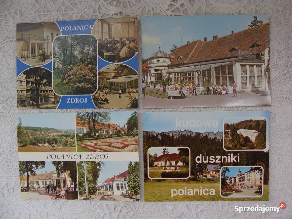 Pocztówki Polanica Zdrój PRL Poznań