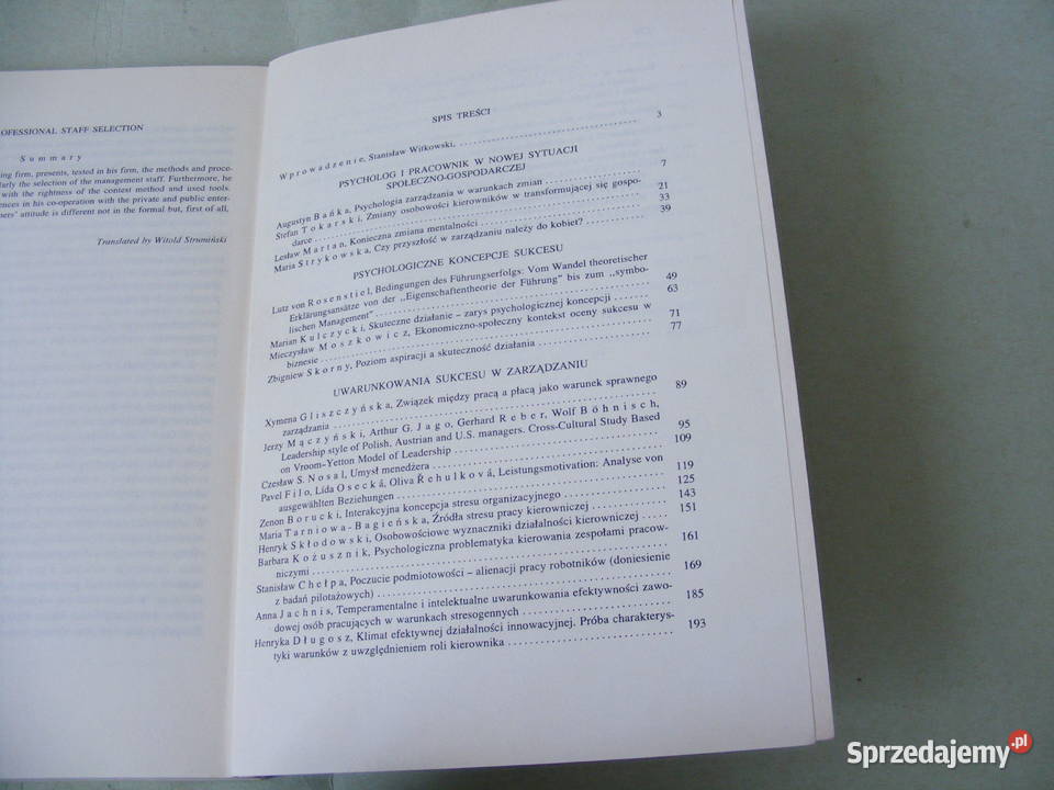 Psychologia a niektóre zadania Psychologiczne Oborniki Śląskie sprzedam