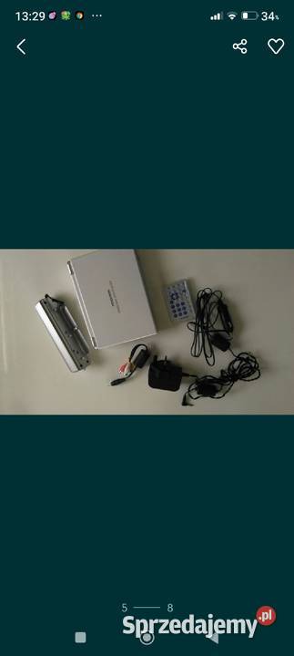 Odtwarzacz MP3 DVD Nowy zachodniopomorskie Kamień Pomorski