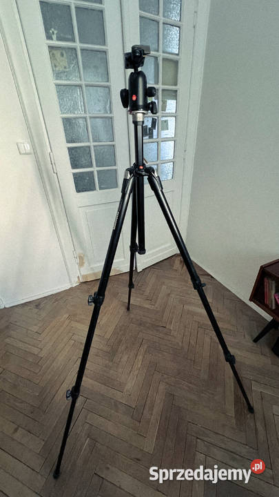 Statyw Manfrotto 055XDB głowica Manfrotto 498RC2