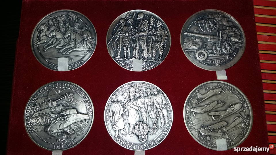 Sprzedam Medale Wybitni Wodzowie i Dowódcy Kraków