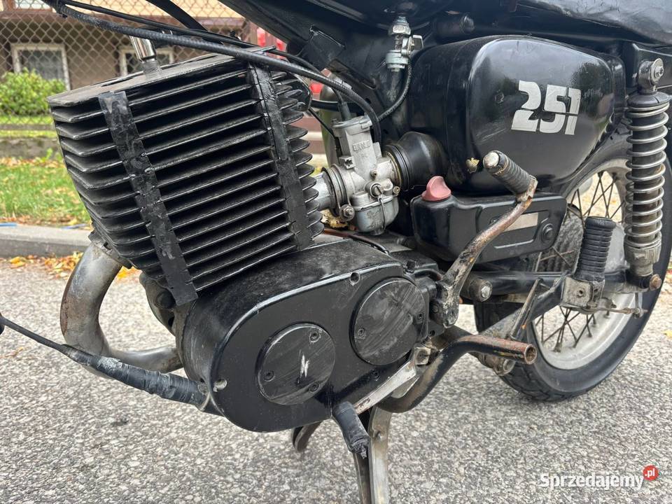 MZ ETZ KANNUNI 251 Radomsko