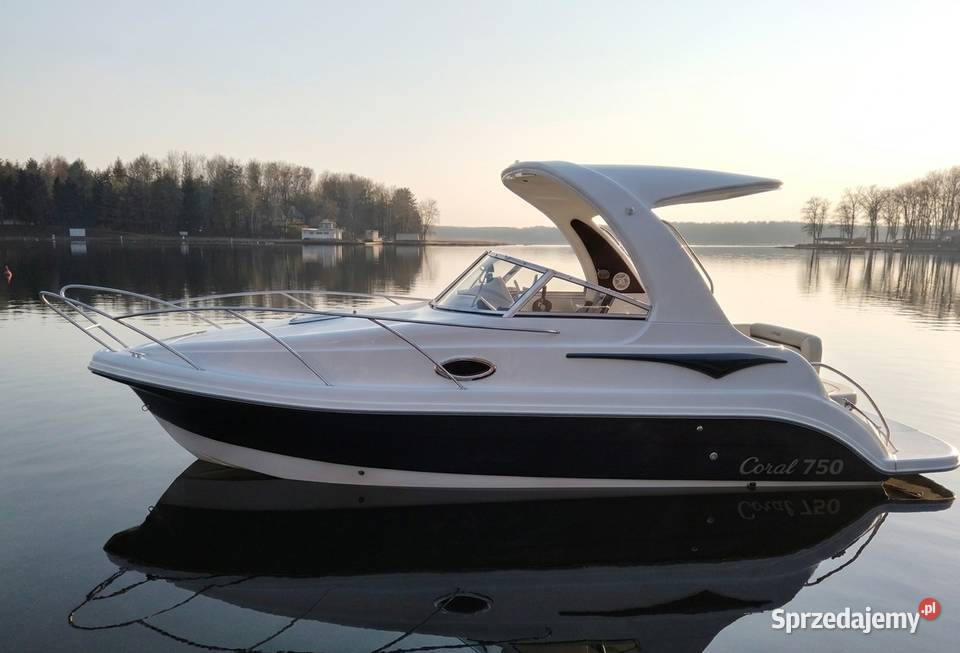 Jacht motorowy Coral 690 Coral 750 w top wersji Rok produkcji 2020 Giżycko