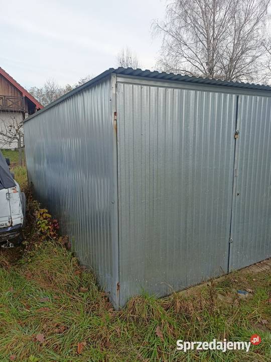 Garaż z blachy ocynkowanej Nowy Sącz