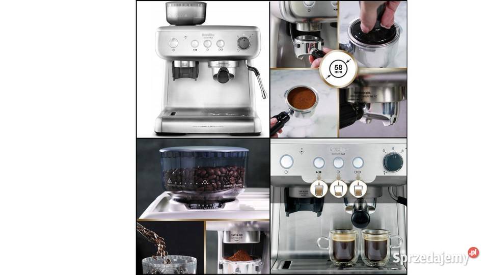 KOLBOWY EKSPRES CIŚNIENIOWY BREVILLE BARISTA śląskie Rybnik