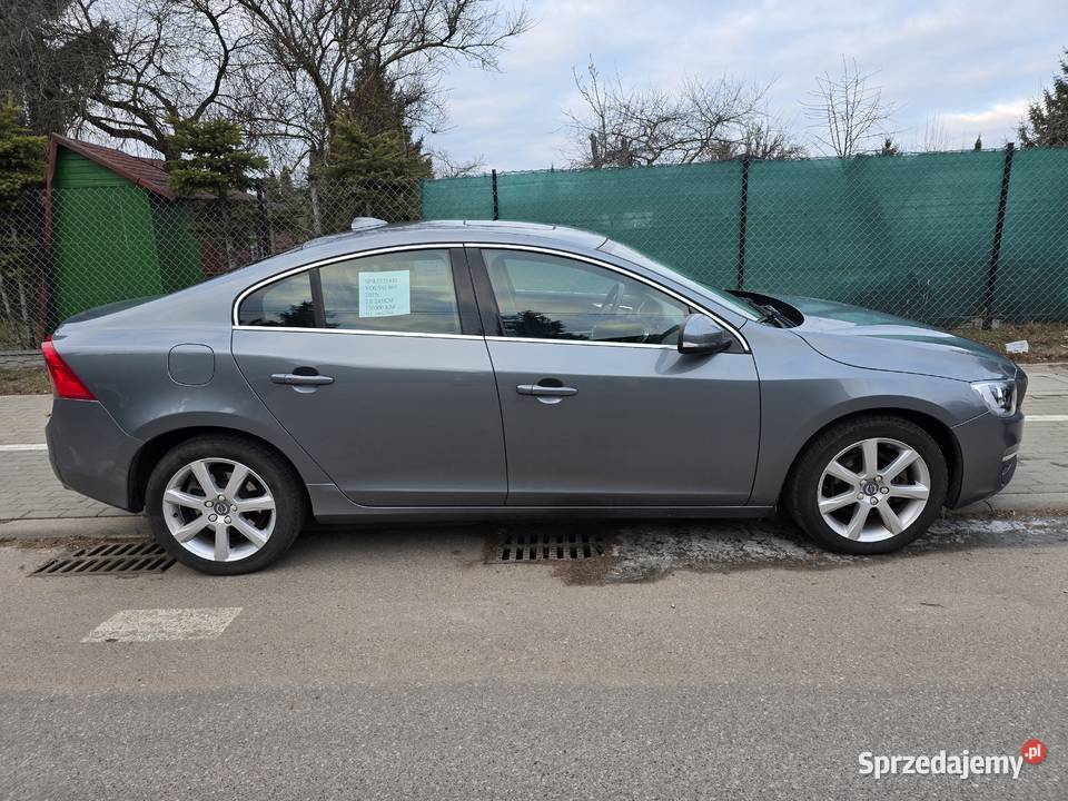 VOLVO S60 20 T5 245 2015r BLIS NAVI automatyczna Białystok