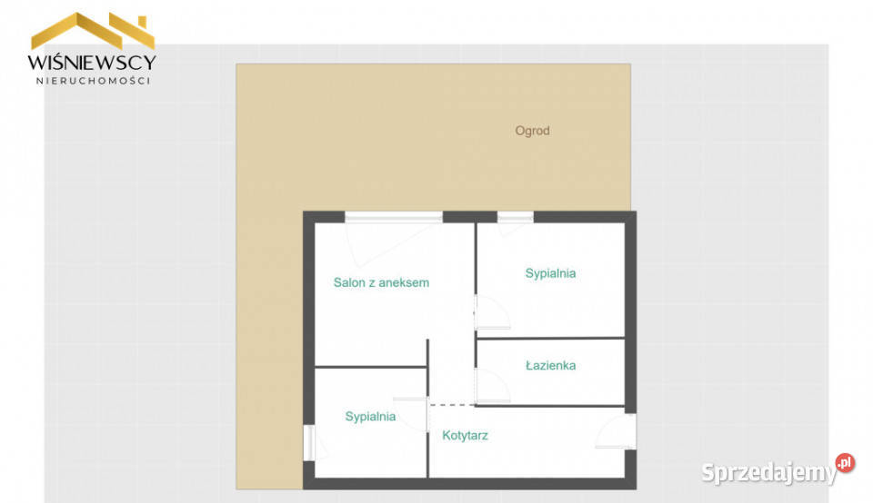 MIESZKANIE 3POK OGRÓD HALA GAR KOMÓRKA LOK Rotmanka sprzedam