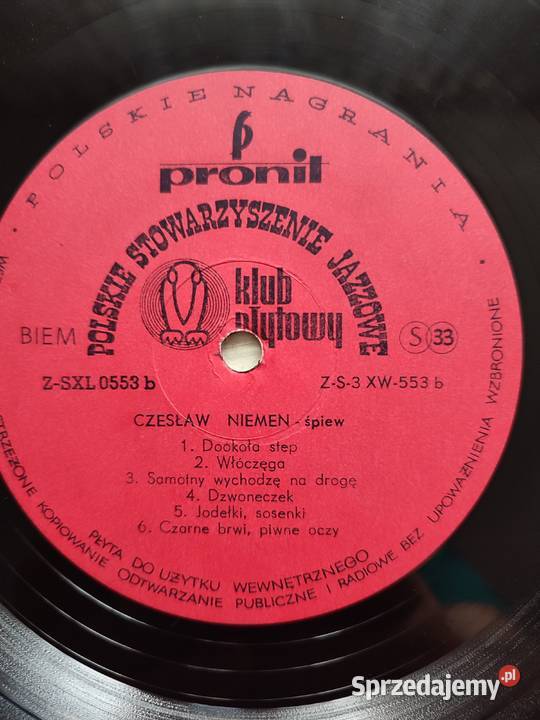 Płyta winylowa jazz Czesław Niemen i inni