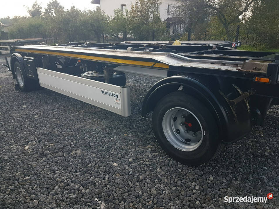 inne Wielton WIELTON 2 PRZYCZEPA POD KONTENERY Poręba