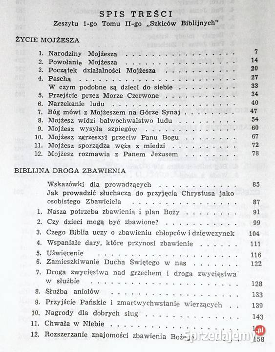 Szkice Biblijne Tom 2 Zeszyt 1 praca zbiorowa Pozostałe Chełm sprzedam