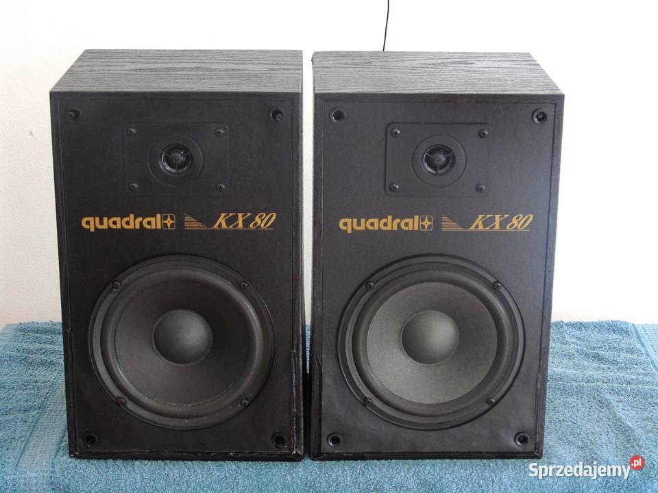 Kolumny stereo Quadral KX80 sprawne DOSTAWA Jasło sprzedam