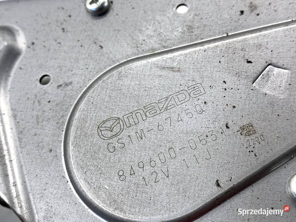 SILNIK WYCIERACZEK TYŁ MAZDA 6 GH GS1M67450 osobowe podkarpackie sprzedam