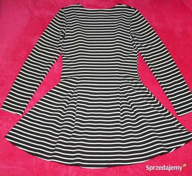 Sukienka szkolna paski 134 140 146 152 CA Czerwionka-Leszczyny