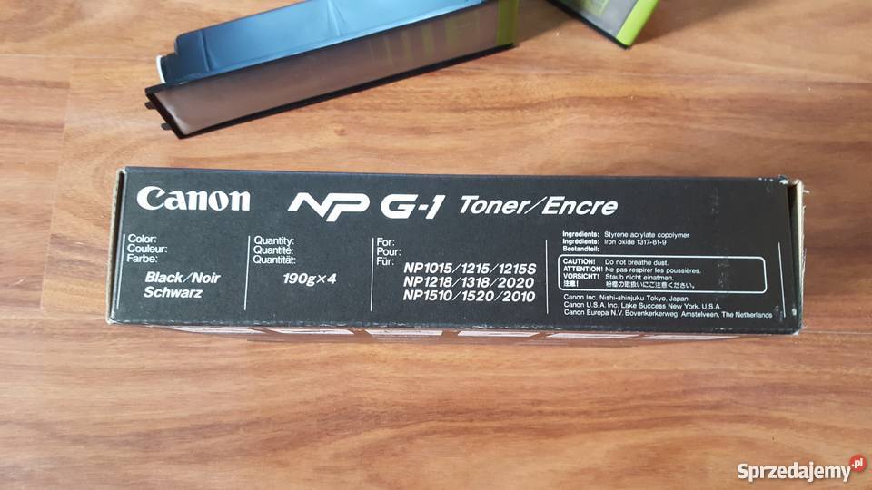 Toner Canon NP G1 nowe 3 oryginalne Japan lubelskie Lublin