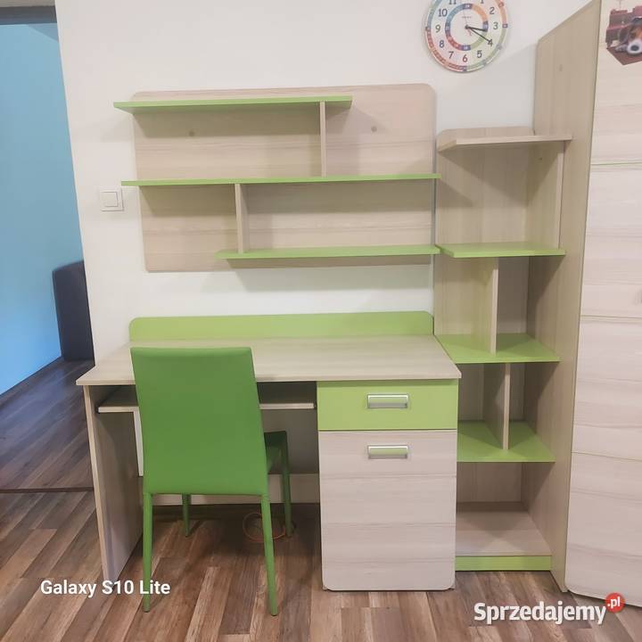 Meblościanka młodzieżowa dwie sofy amerykanki I 35cm Pisarzowice sprzedam