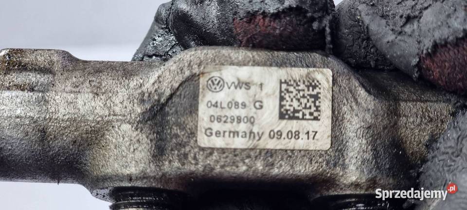 LISTWA WTRYSKOWA VOLKSWAGEN PASSAT B8 04L089G kujawsko-pomorskie Lipno sprzedam