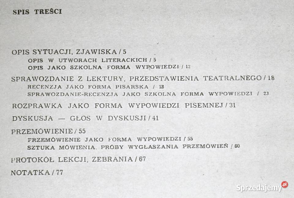 Język Polski 7 Myśl i mowa Janina Wójcik miękka Chełm sprzedam