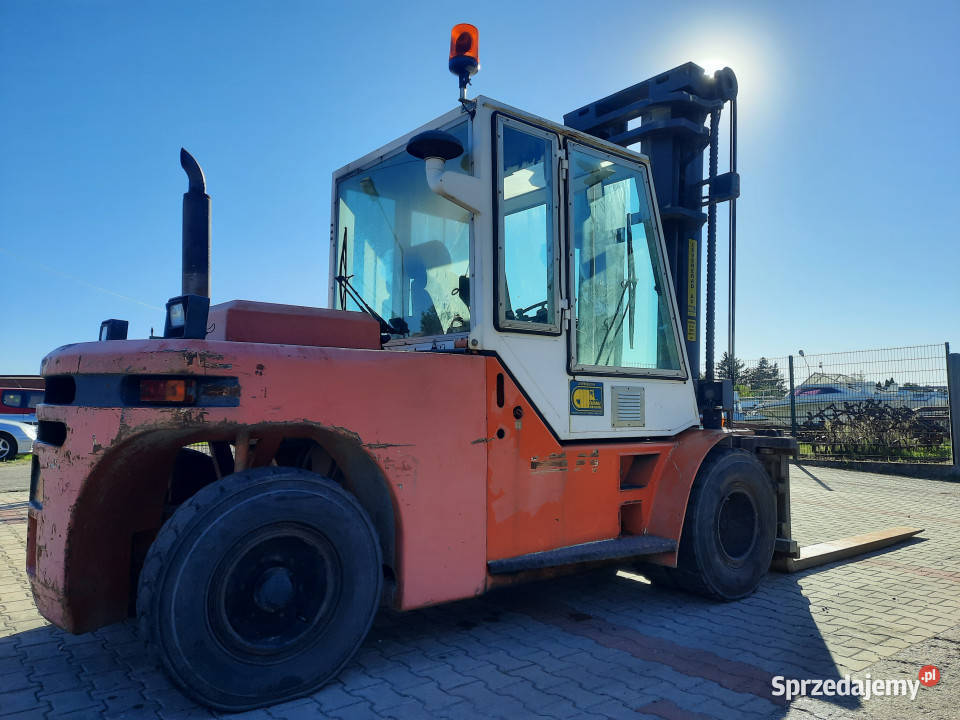 Wózek widłowy DANTRUCK 8009 8 ton 5 m długie mazowieckie Mława sprzedam
