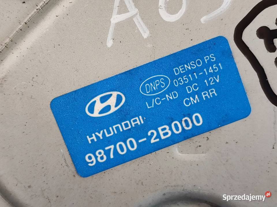 HYUNDAI SANTA FE II 09r silniczek wycieraczki osobowe Silniki wycieraczek Kielce