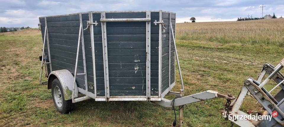 Przyczepka do przewozu zwierząt Przyczepy rolnicze Jabłonowo Pomorskie