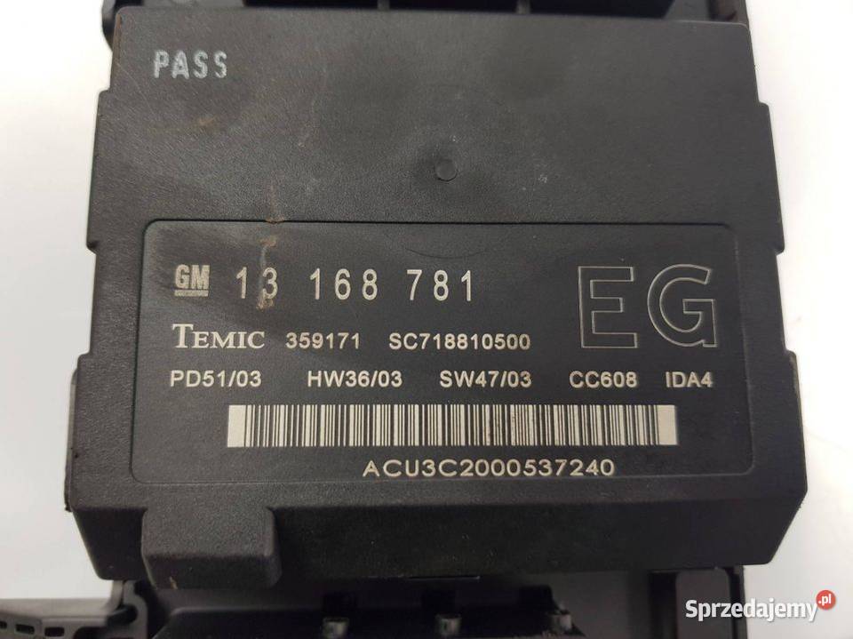 MODUŁ 13168781 VECTRA C Pozostałe kujawsko-pomorskie