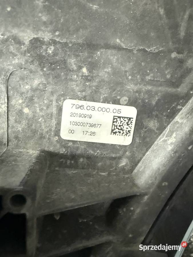 Opel Astra K Reflektor lewy lampa przód 39081892