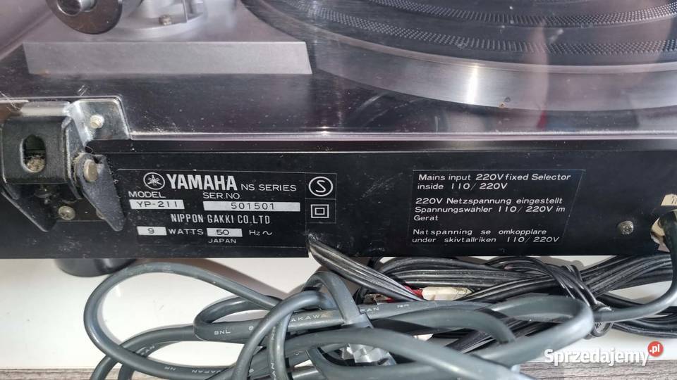 Gramofon Yamaha YP211 Belt Drive Półautomat łódzkie Warta sprzedam