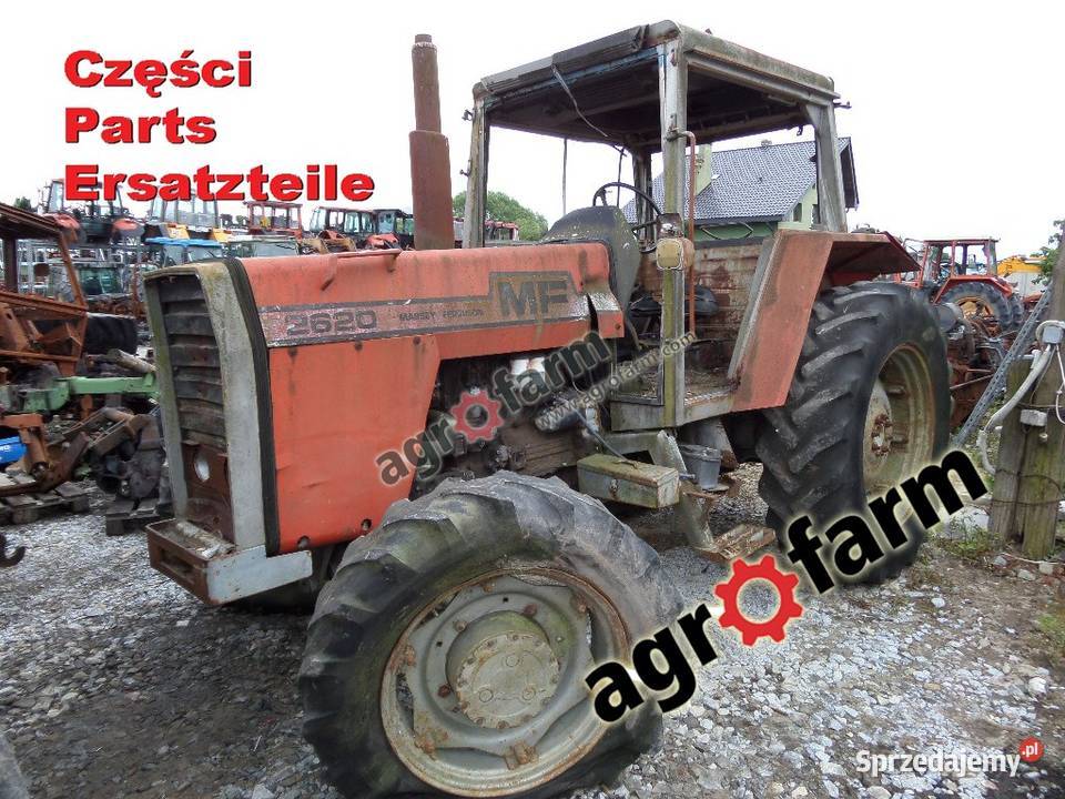 Massey Ferguson 2620 części skrzynia biegów oś dolnośląskie Byków
