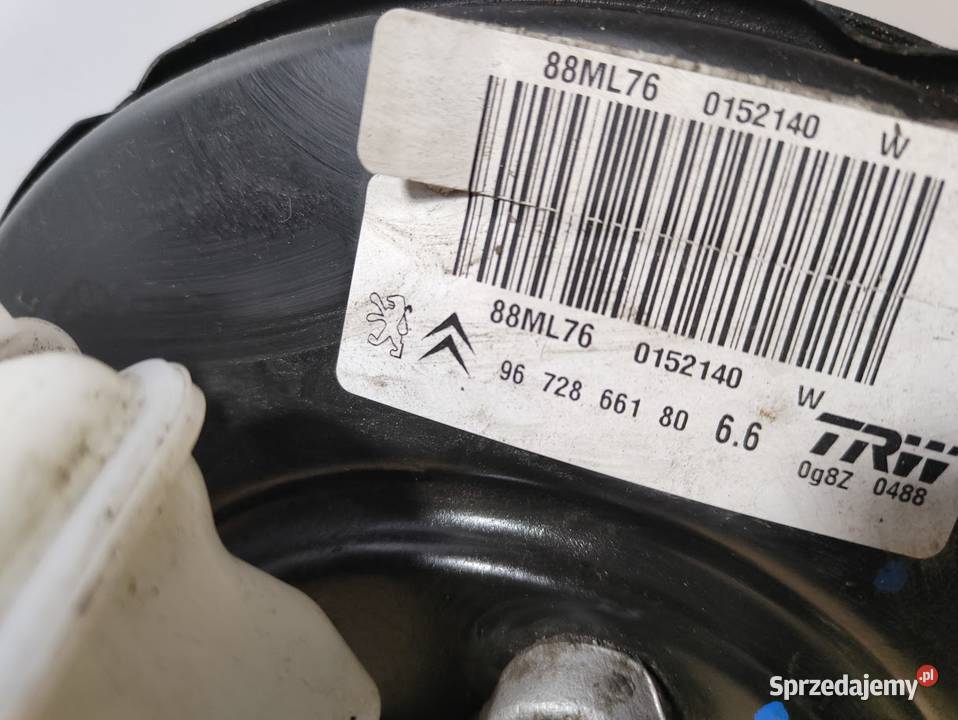 Pompa Hamulcowa Serwo Citroen C Elysee Peugeot osobowe