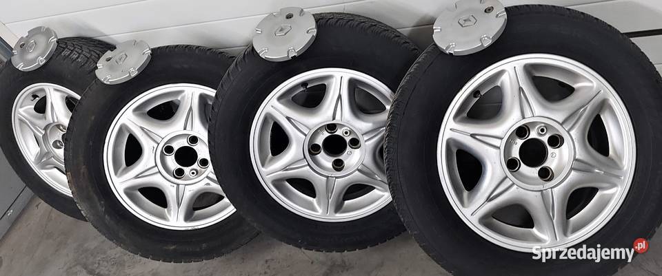 Koła 4 15 Alufelgi opony zimowe NOKIAN 19565R15 podkarpackie