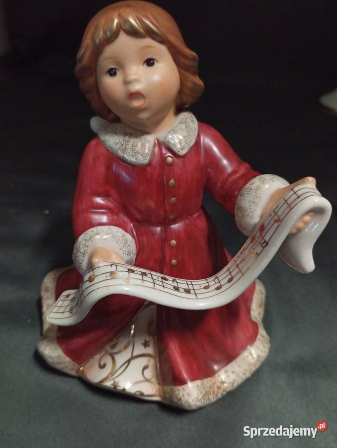 Porcelanowa figurka aniołka Goebel