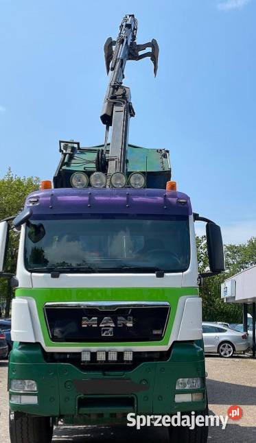 wywrotka 6x6 z dzwigiem Man TGS Warszawa