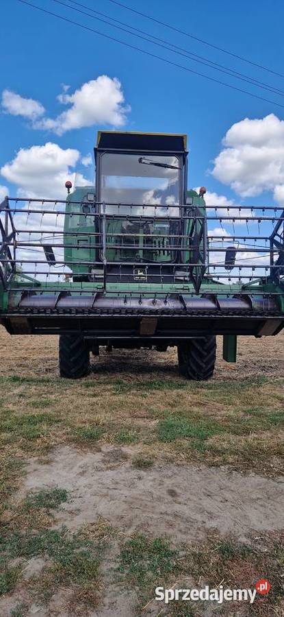 Kombajn John Deere 965 wielkopolskie Trzcianka