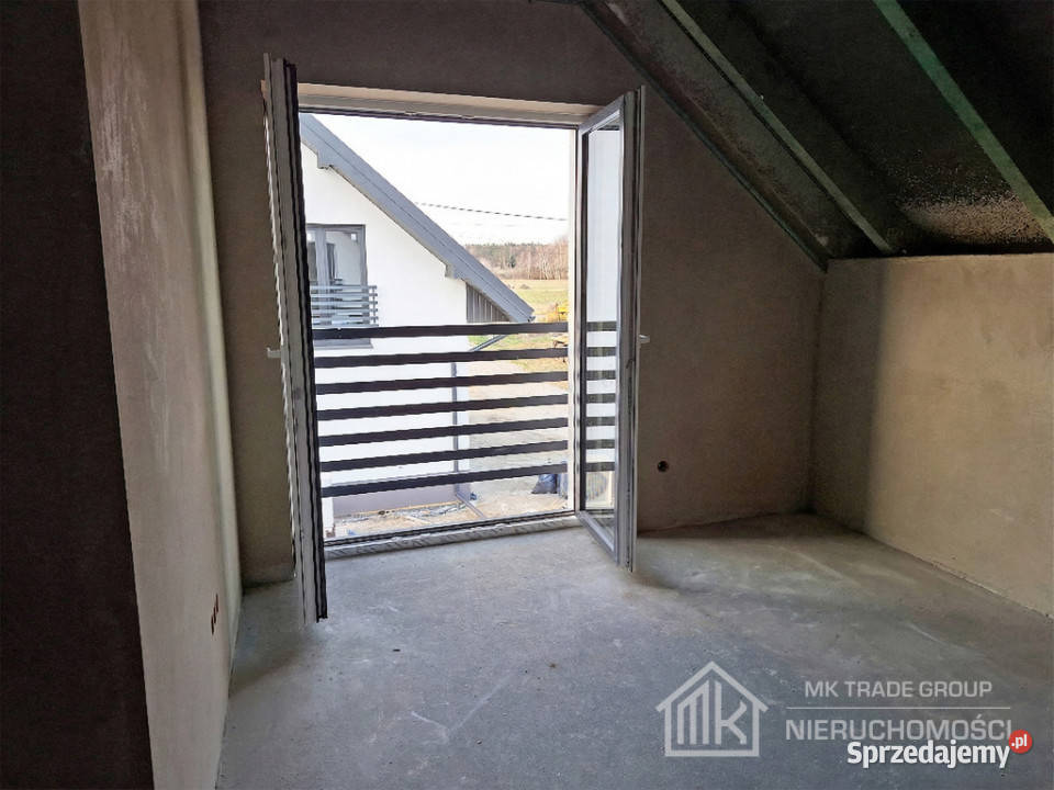 Nowy dom wolnostojący Kłaj pow 130m2