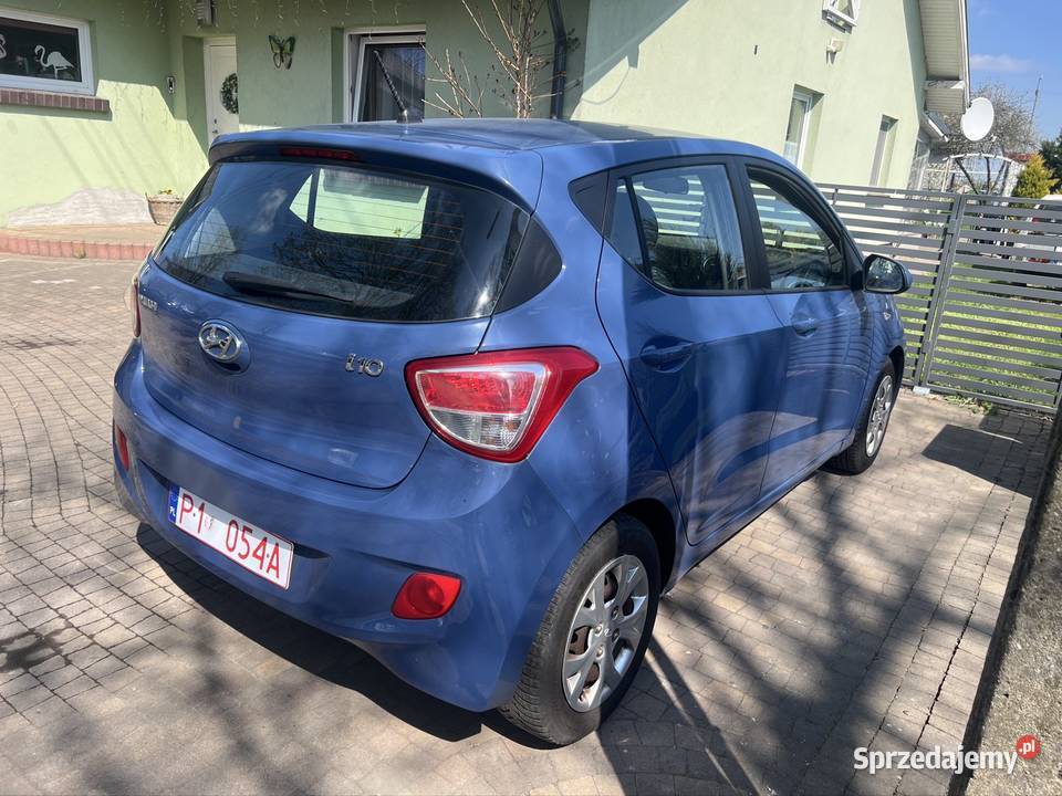 Hyundai i10 103 tkm klima zarejestrowany klimatyzacja Leszno