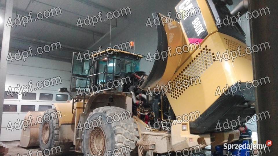 Usuwanie filtra DPF w maszynach Caterpillar CAT Szczecin