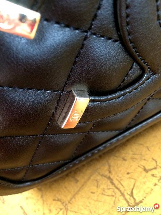 CHANEL KUFEREK TOREBKA PIKOWANA CHANELKA czarny Bydgoszcz