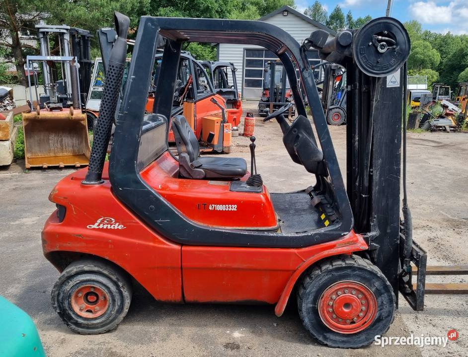 Wózek widłowy Linde H25D Diesel Perkins Triplex Suchedniów sprzedam