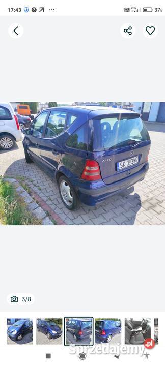 Mercedes A klasa ładnie utrzymany Klasa A Opole