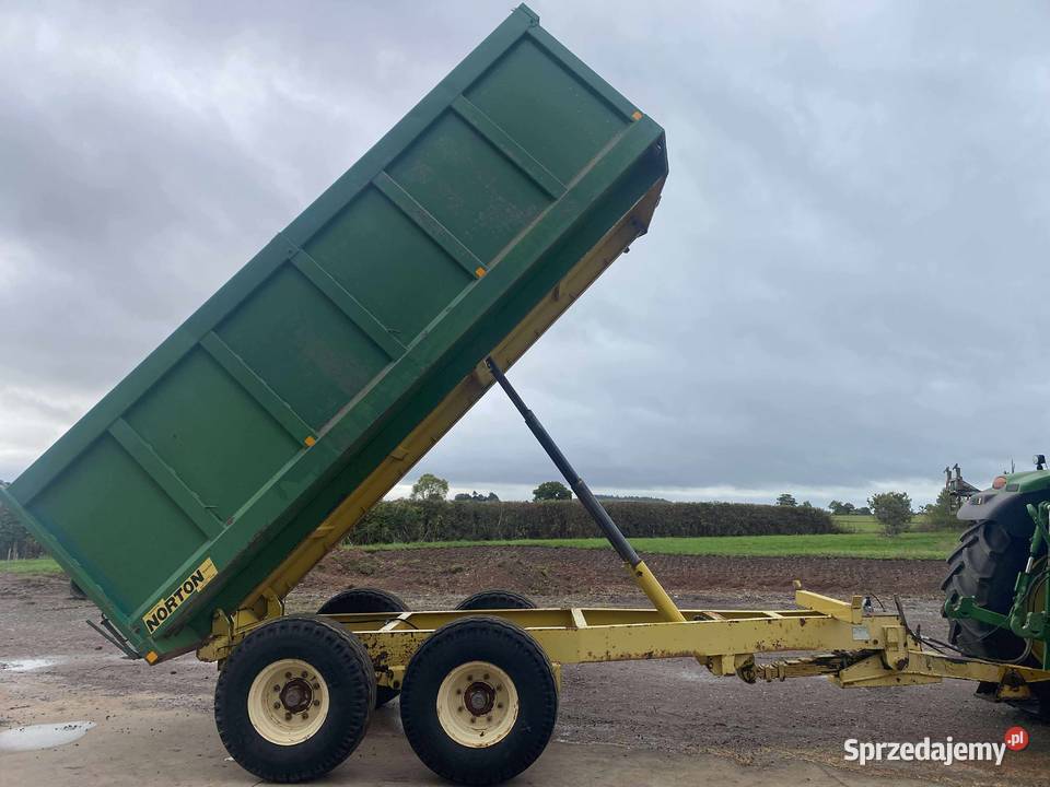 Przyczepa skorupowa 12t nieuszkodzony Bielsk Podlaski