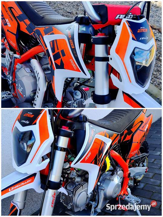 Cross Asix xb 28 125 ccm dzieci najmocniejszy Bieliny