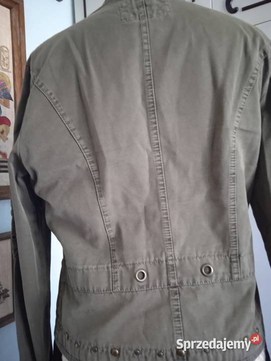 DAMSKI GARNITUR DŻINSOWY KHAKI CIEMNA OLIWKA r Piła