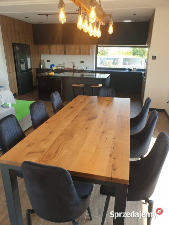 Stół loft industrial z dębu 20090 76cm łódzkie Łódź sprzedam