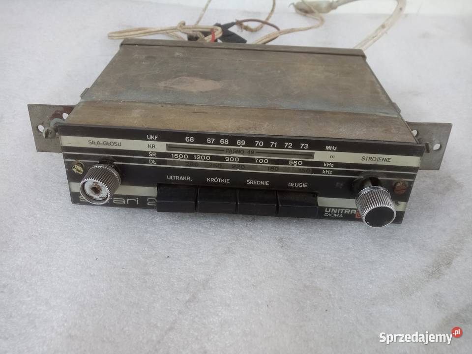 Fiat 126p Maluch Radio samochodowe Safari 2 Oświęcim